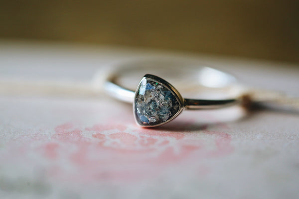 Trillion keepsake ring