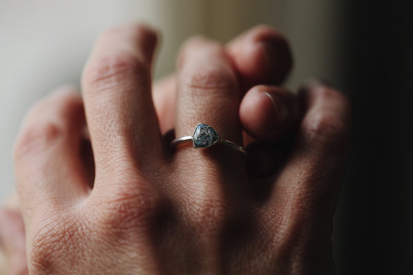 Trillion keepsake ring