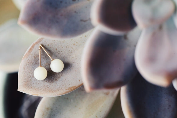 Tiny 6mm Pearl Earrings