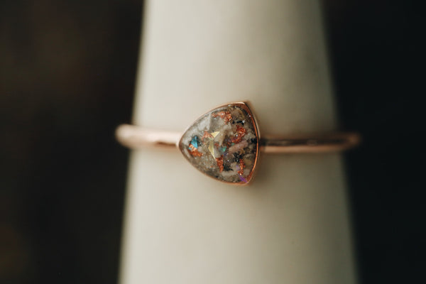 Trillion keepsake ring