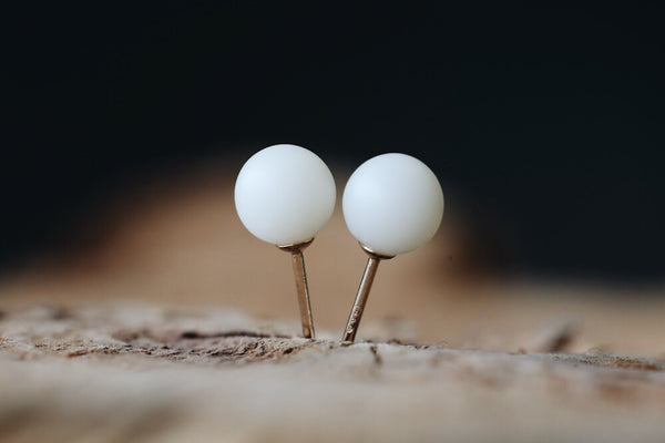 Tiny 6mm Pearl Earrings